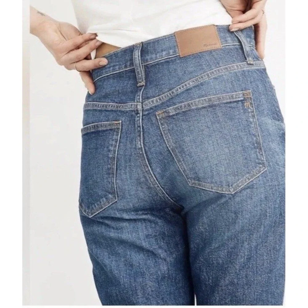 Madewell Women's Size  W 25  The High Rise Slim Boy jean Denim Jeans NWT